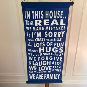 WE ARE FAMILY scroll